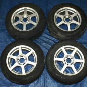 BRIDGESTONE FEID RAGTIME TS6 15" WHEELS RIMS 4-114.3 15x6.5JJ  5-100 16x6.5 JJ