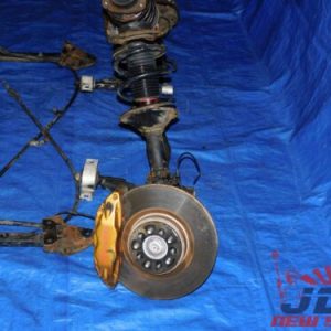 JDM SUBARU IMPREZA WRX STI V7 OEM 5-LUG BREMBO FRONT+REAR BRAKE KIT SET #2 1