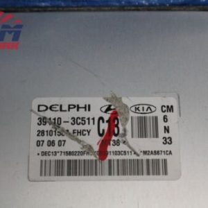 2007-2009 HYUNDAI SANTA FE 3.3L 6-CYL AUTOMATIC OEM ECU ECM 39110-3C511 2
