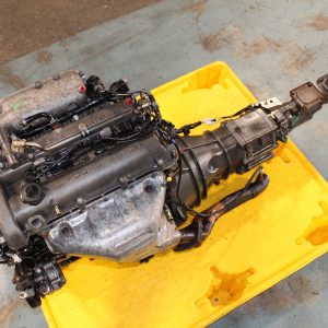 JDM Mazda Miata MX-5 1.8L DOHC VVT Engine & 5-Speed Manual Transmission bp #1