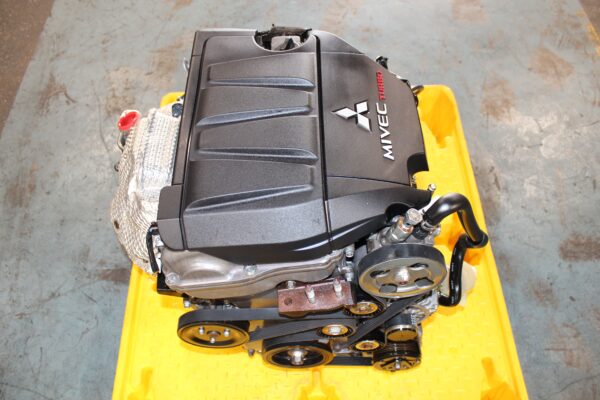 2009 2010 mitsubishi lancer ralliart 2.0l mivec turbo engine jdm 4b11 4b11t #2