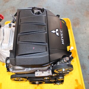 2009 2010 mitsubishi lancer ralliart 2.0l mivec turbo engine jdm 4b11 4b11t #5