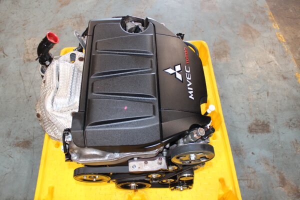 2009 2010 mitsubishi lancer ralliart 2.0l mivec turbo engine jdm 4b11 4b11t #5