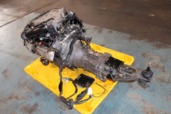 2003 2004 infiniti g35 3.5l v6 engine 6 speed manual rwd transmission ecu jdm vq35de #1