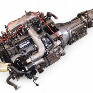 nissan skyline gtr r33 series 1 2.5l turbo engine & automatic awd transmission jdm rb25det
